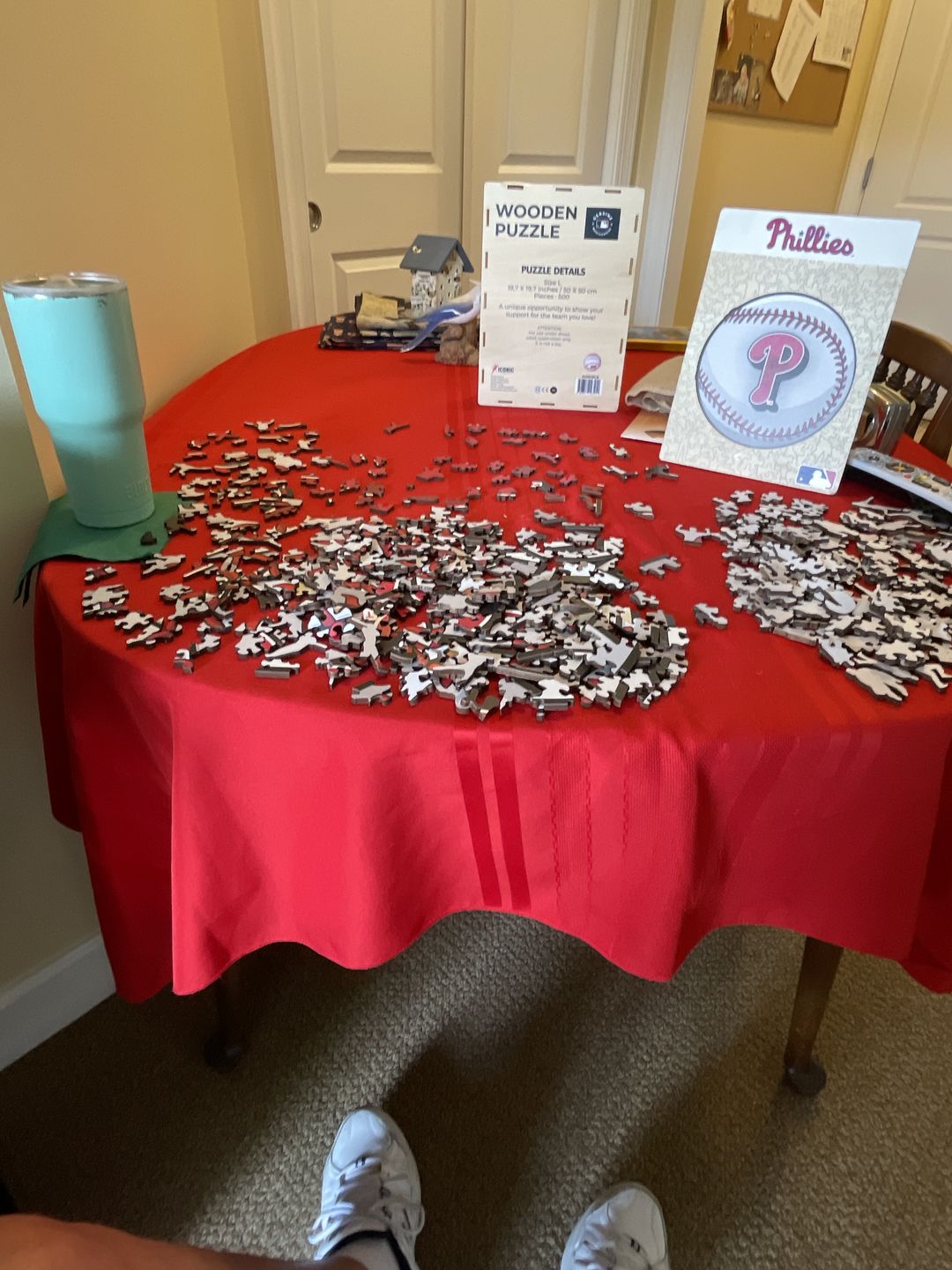Customer photo review of Philadelphia Phillies® - Official Wooden Puzzle