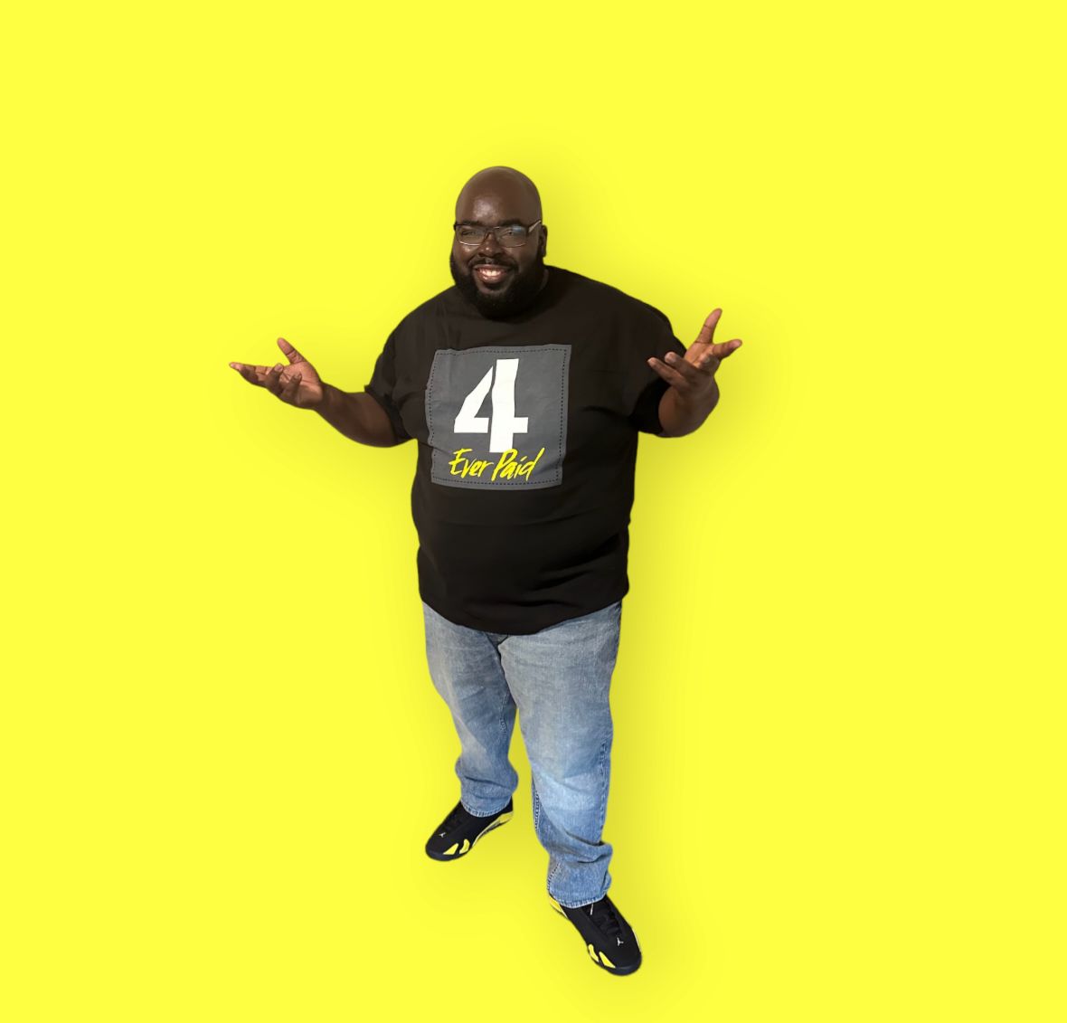 Customer photo review of Mystery Box of 12 T-Shirts