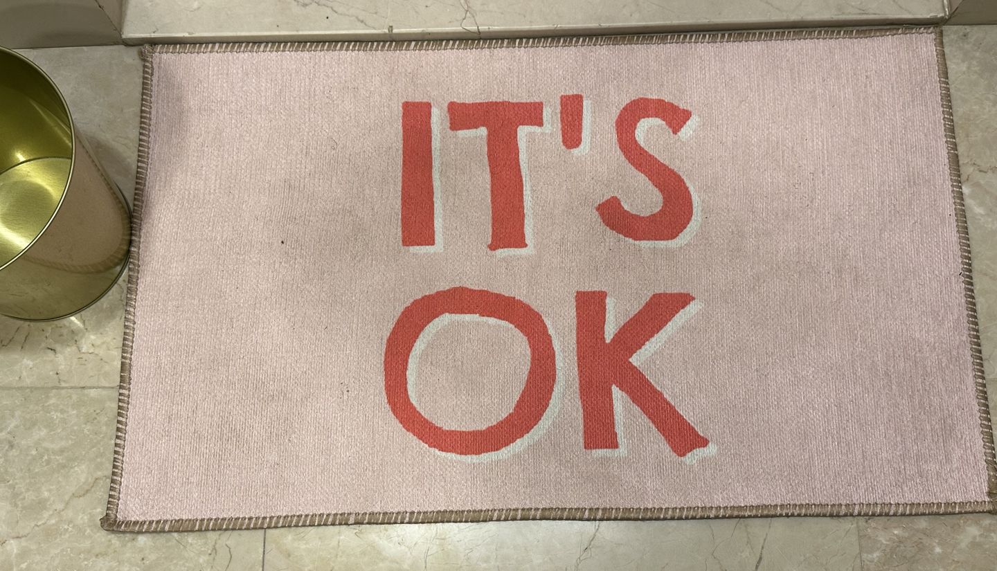 Customer photo review of Retaja- Printed Bath Mat