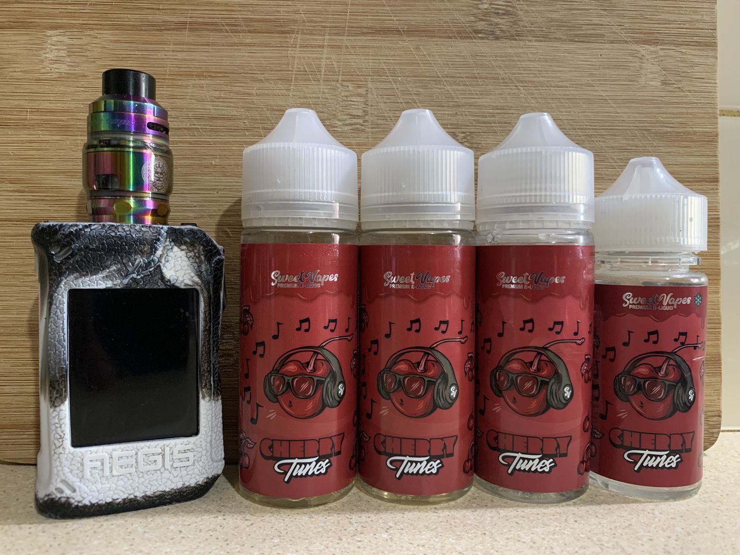 Customer photo review of Cherry Tunes