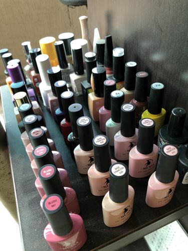Customer photo review of Gel Gama Blush 6 pzas MUSSA