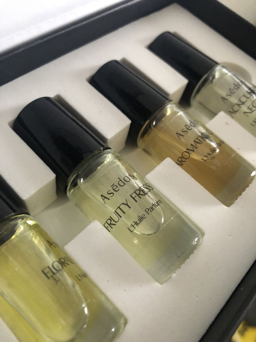 Customer photo review of Asēdos Perfume Oil Set - Her Collection