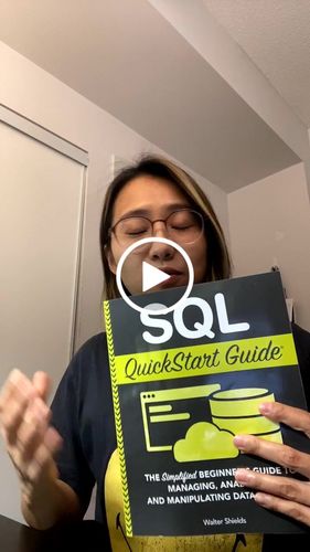 Customer video review of SQL QuickStart Guide