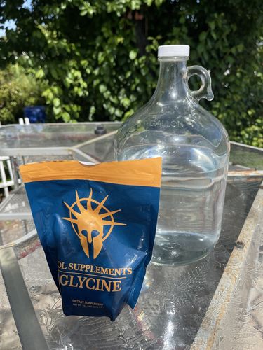 Customer photo review of Sol Supplements Glycine 250g Bag
