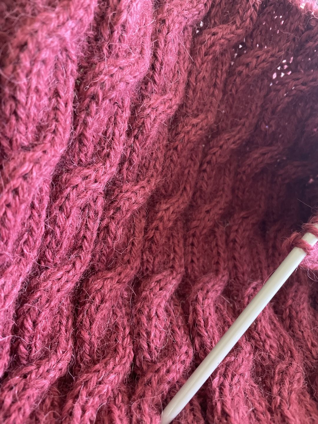 Customer photo review of Alpaca 8 ply