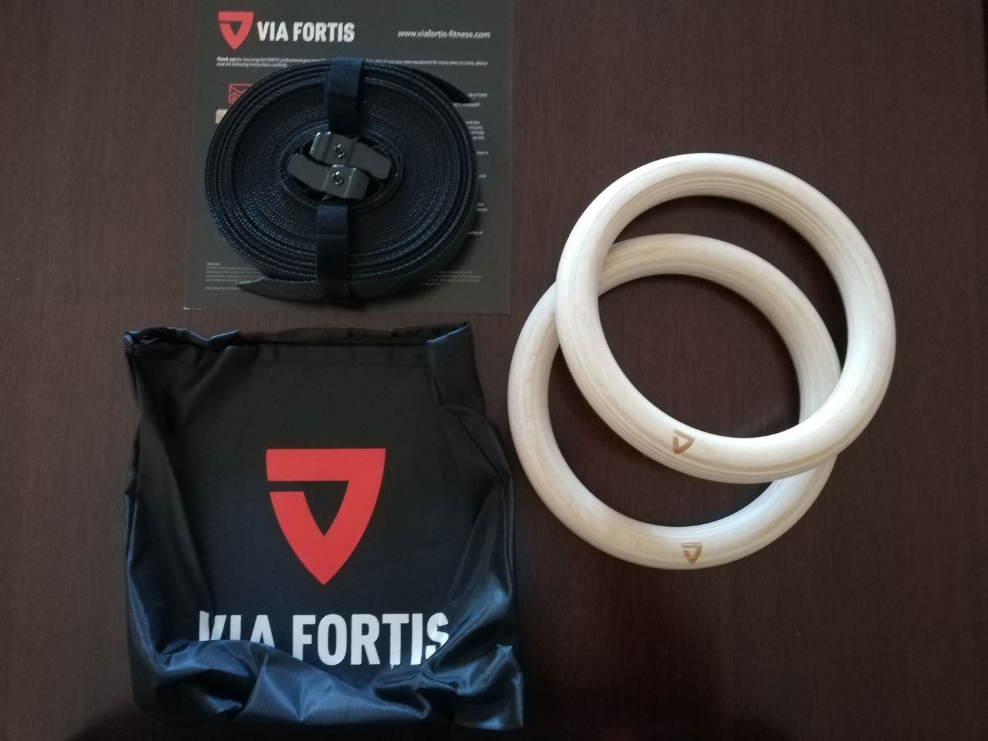 Customer photo review of Anneaux de gym Premium