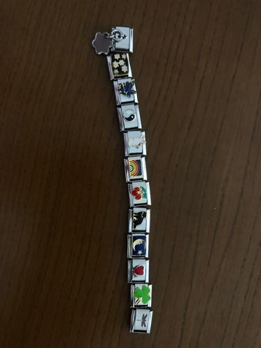 Customer photo review of Original Italian Charm Bracelet