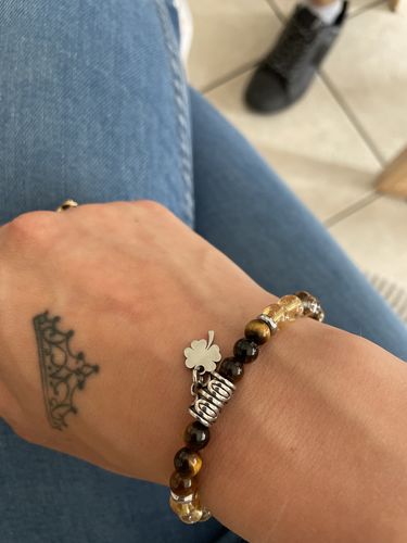 Customer photo review of BRACELET CHANCE ET PROTECTION