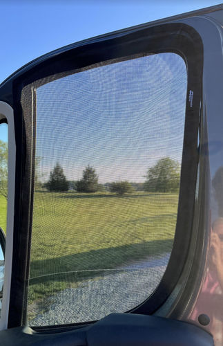 Customer photo review of Promaster - Front Door Mosquito Net (set)