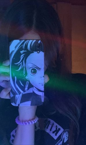 Customer photo review of Demon Slayer Zenitsu Phone Case