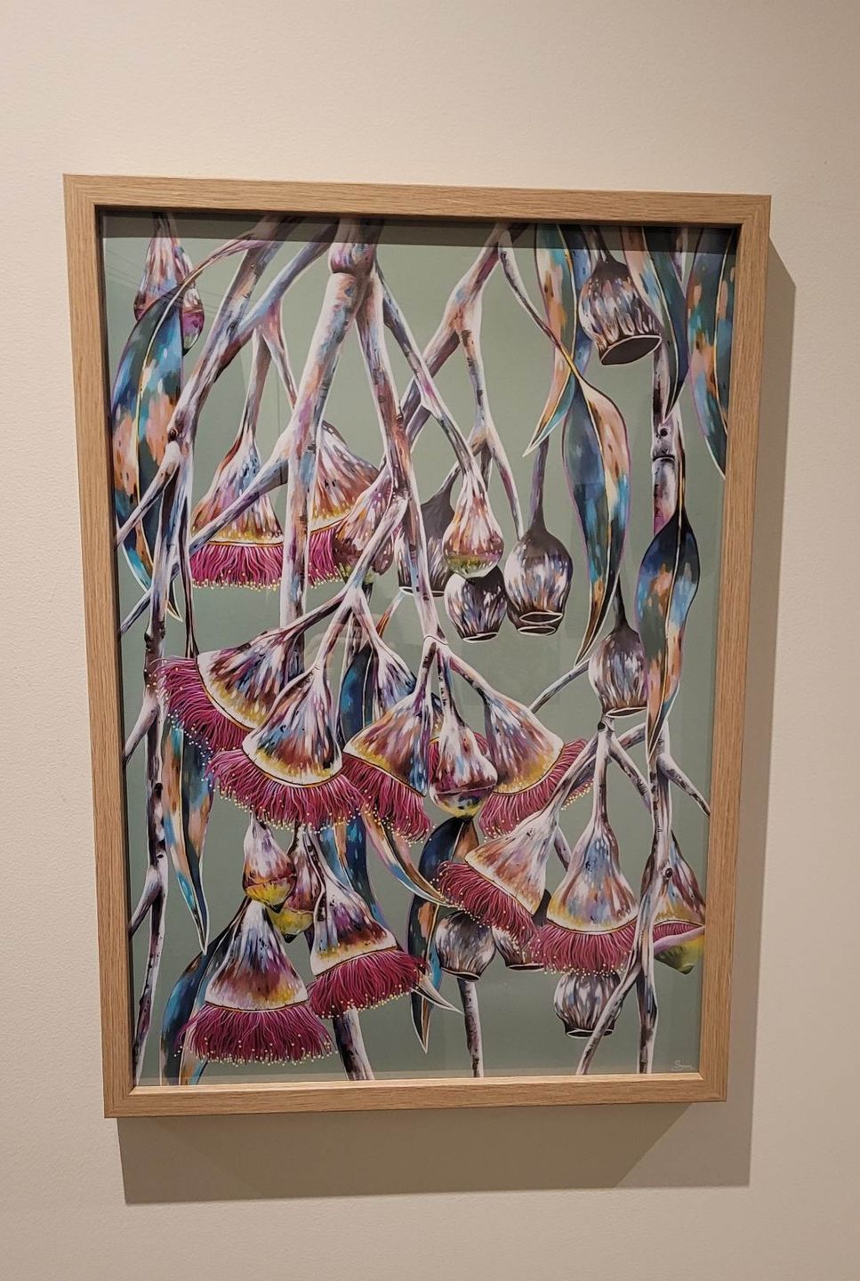 Customer photo review of 'Pink and Green Princess' - Fine Art Print Paper