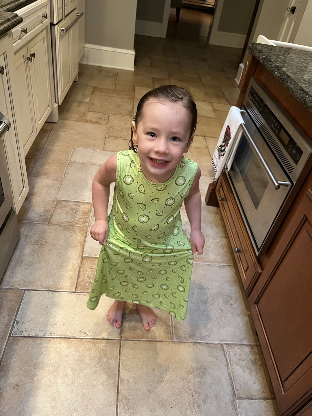 Customer photo review of The Fruit Bundle - Girl's Bamboo Dresses