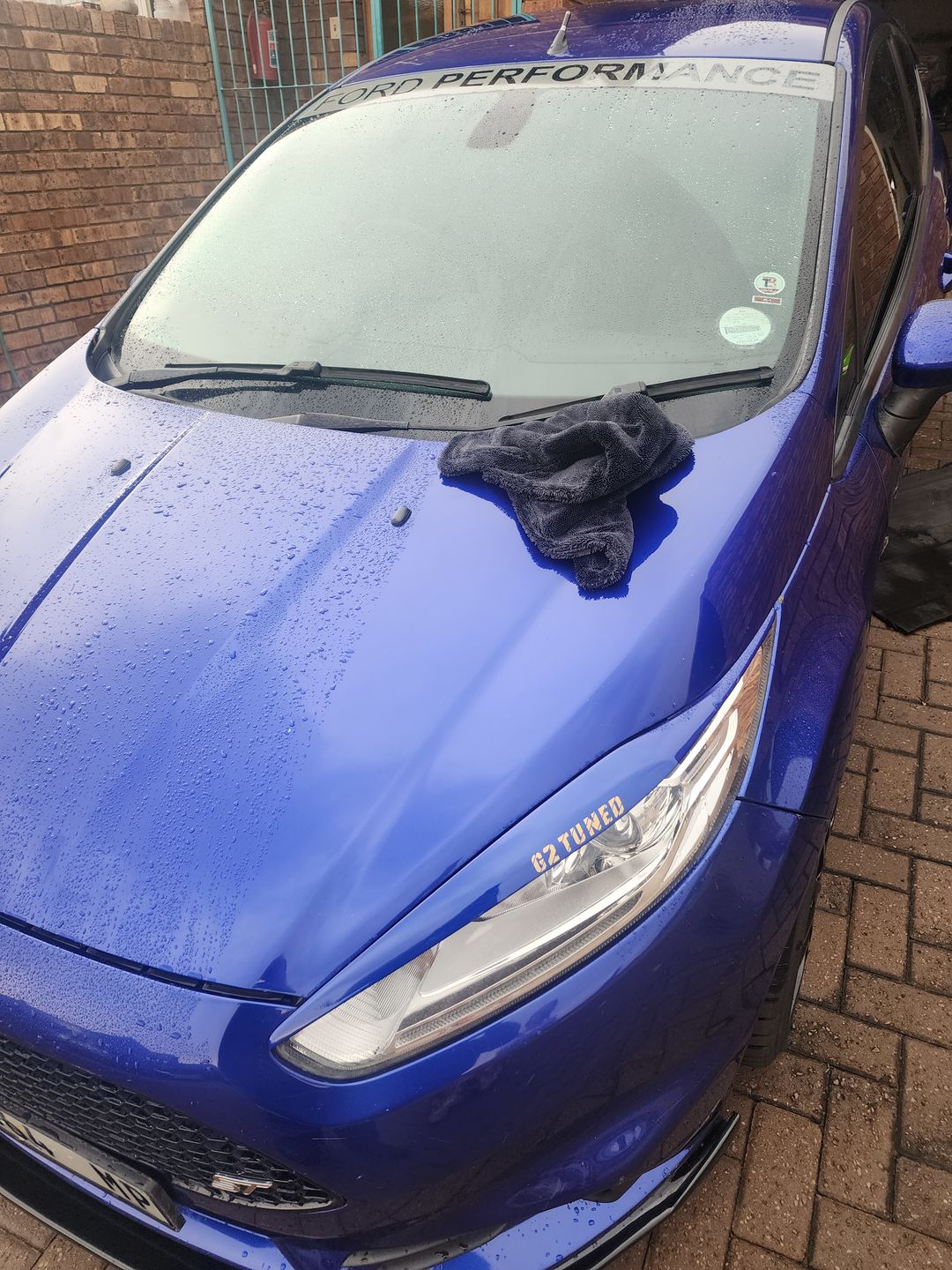 Customer photo review of Twisted Loop Drying Towel