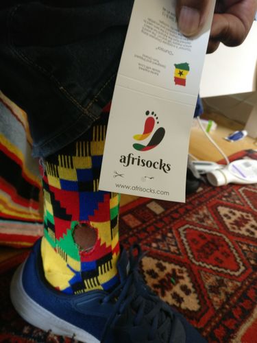 Customer photo review of The Classic Afrisocks Collection