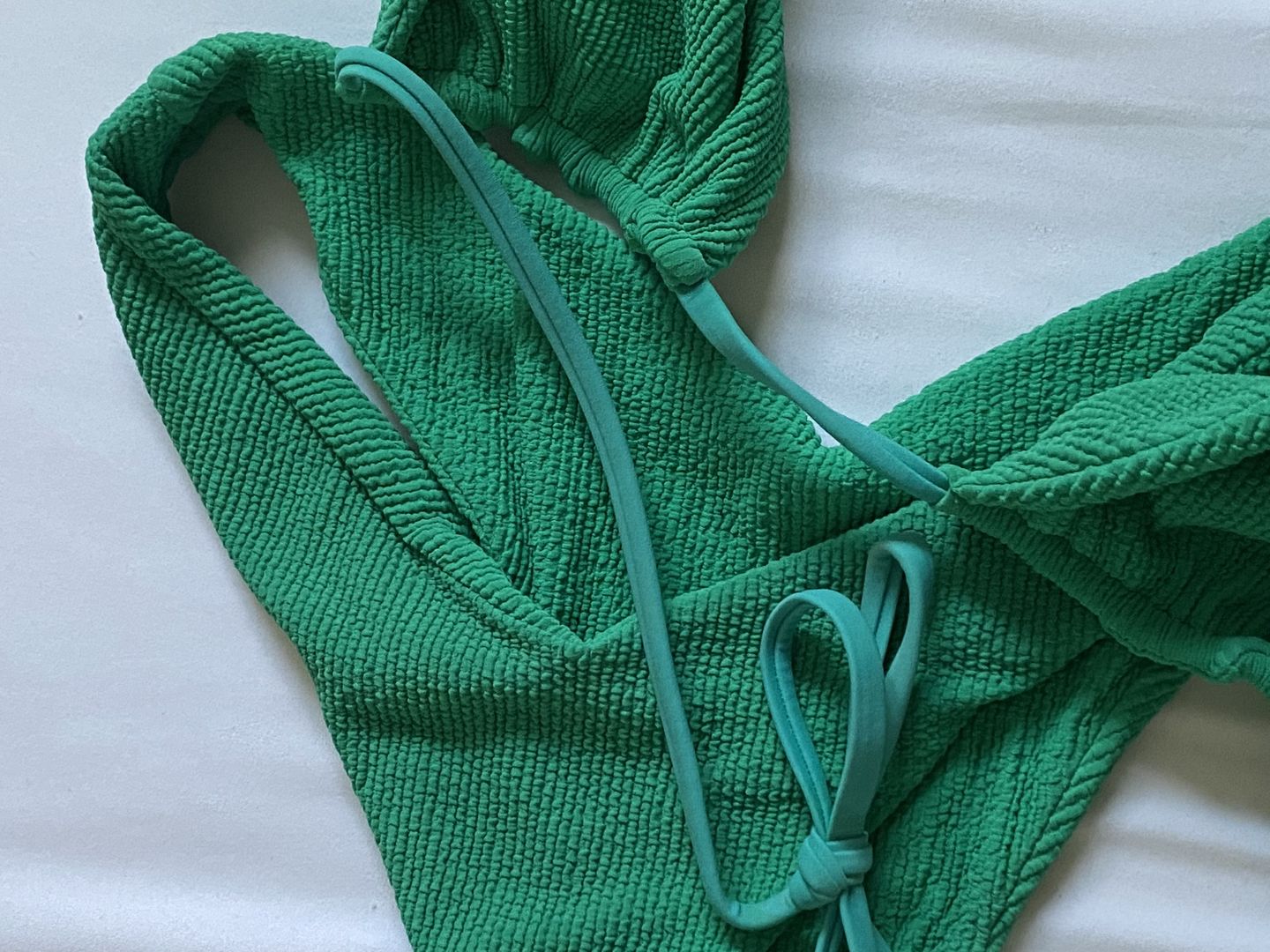 Customer photo review of Nova V Bottoms - Kelly Green Crinkle