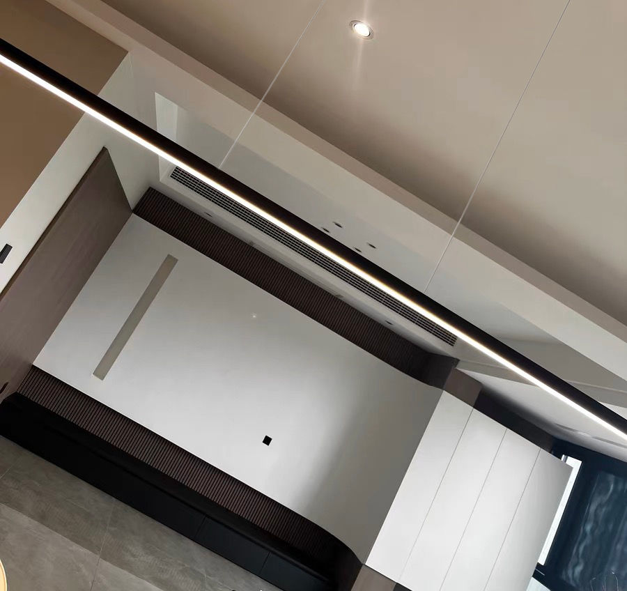 Customer photo review of Dimmable LED Linear Ceiling Hanging Pendant Light