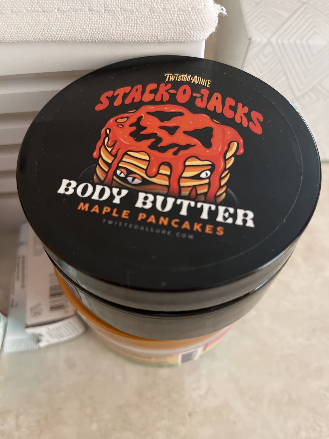 Customer photo review of Stack O Jacks  Body Butter