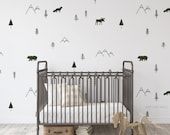 Customer photo review of Wilderness Wall Decals