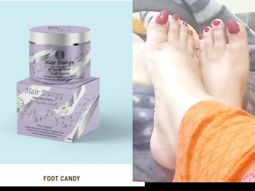 Customer photo review of FOOT CANDY