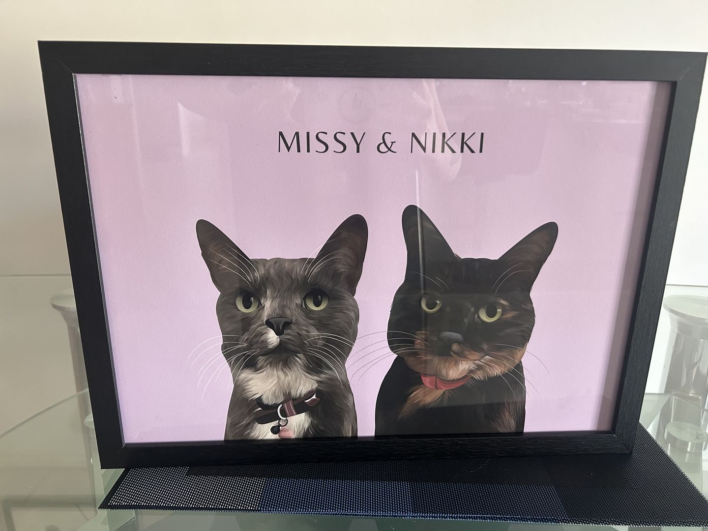 Customer photo review of Two-Pet Portrait