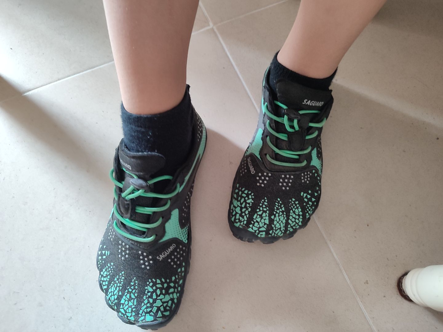 Customer photo review of Niños Barefoot Chaser Fast Ⅰ