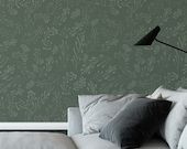 Customer photo review of Botanical Branches Wallpaper