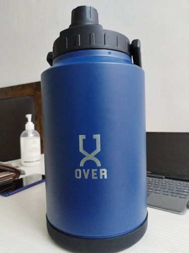 Customer photo review of 1.5L & 2.2L Flip Cap Oversized Water Bottle
