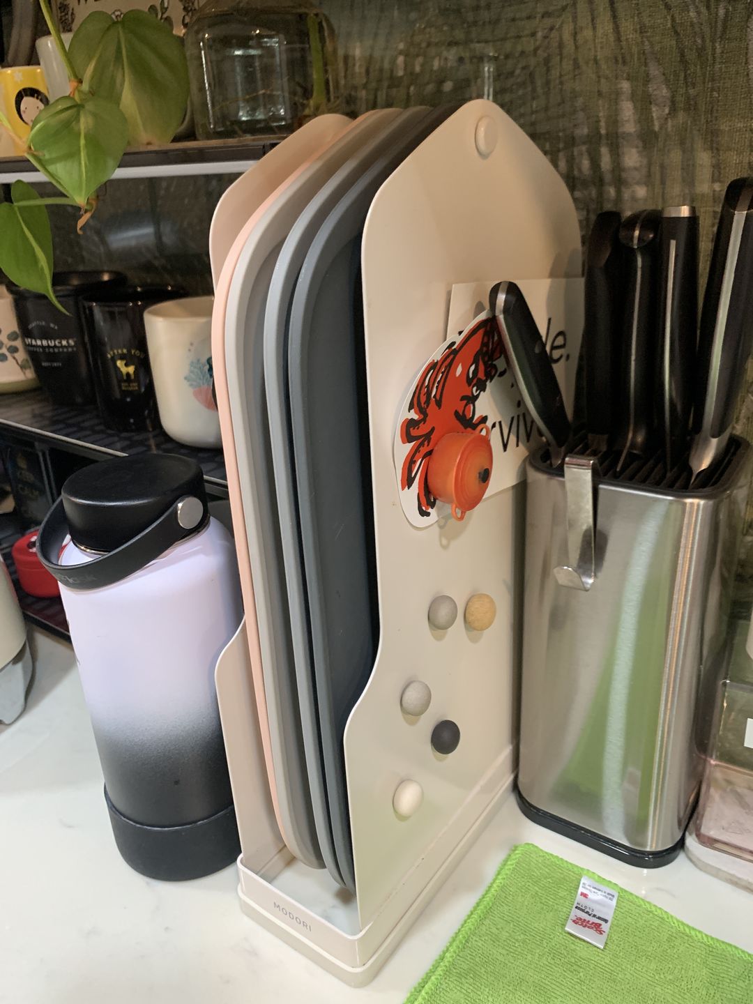 Customer photo review of Cutting Board (4-Colour Set)