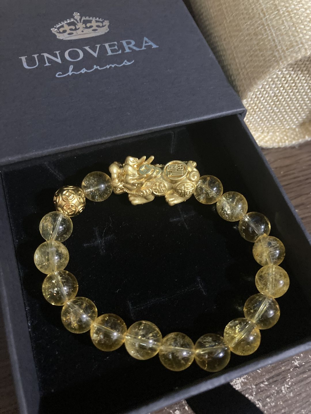 Customer photo review of Citrine with 24K PiYao and Money Ball for Good Fortune - Success - Protection