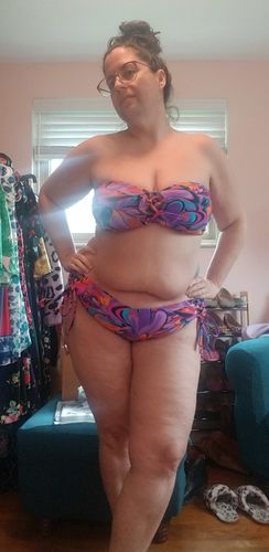 Customer photo review of Purple Haze Bandeau
