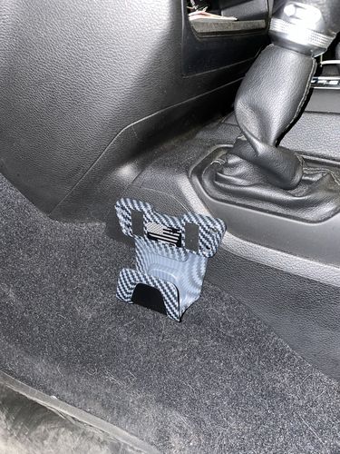 Customer photo review of Magnetic Mount- Carbon Fiber Edition