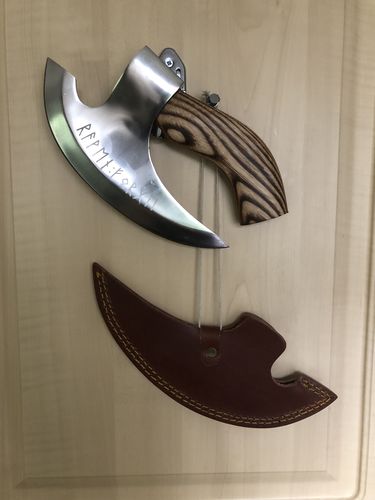 Customer photo review of The Original Pizza Axe - Seconds