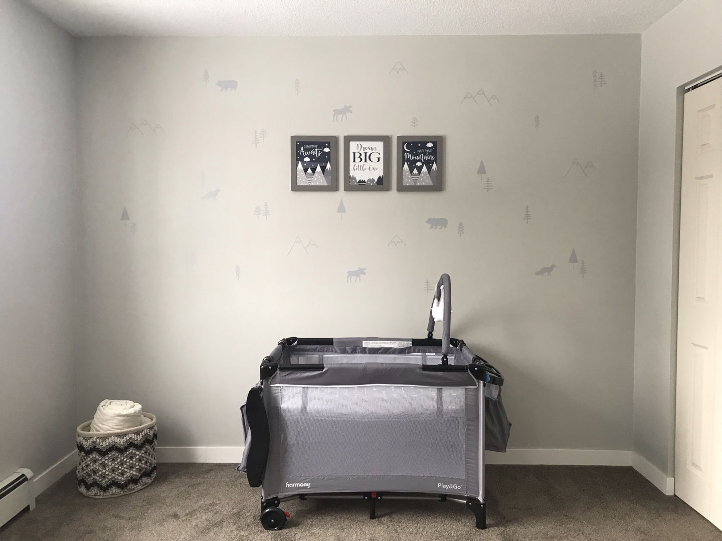 Customer photo review of Wilderness Wall Decals