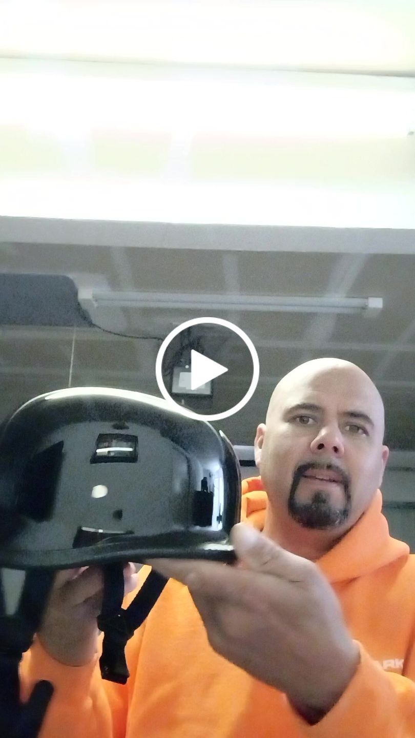 Customer video review of Lightweight Mayan DOT Germanator Helmet / Gloss Black