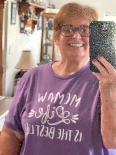 Customer photo review of Memaw Life Is The Best Life T-Shirt
