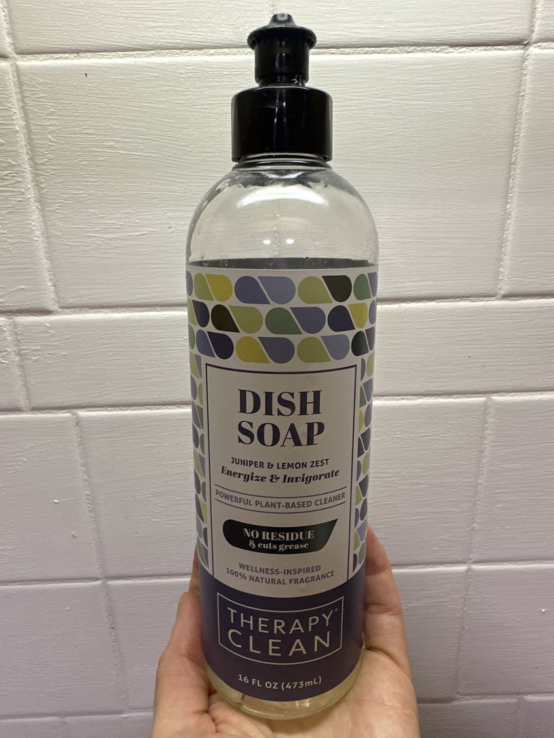 Customer photo review of Dish Soap - 3 Pack