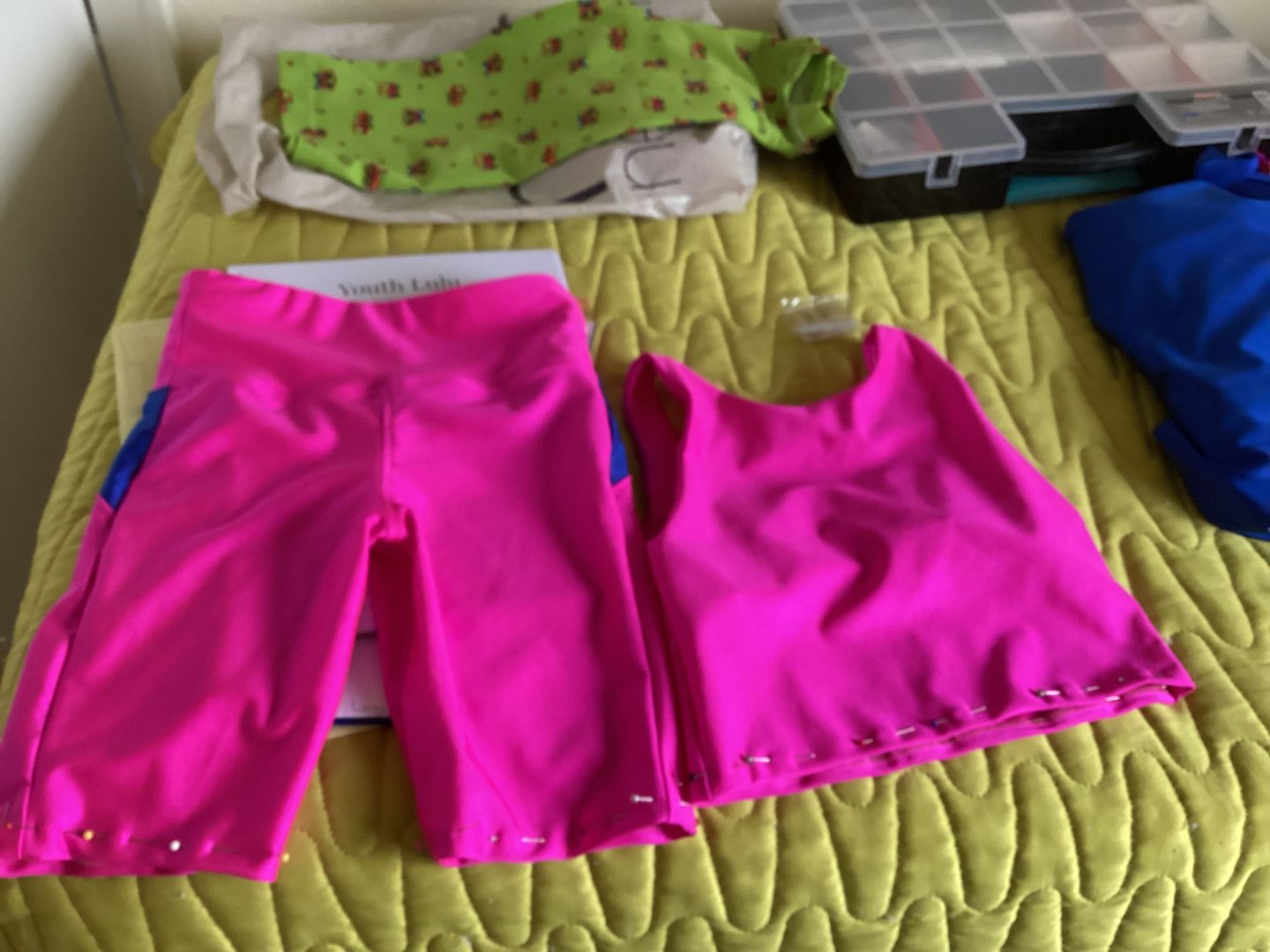 Customer photo review of Plain Lycra Spandex Fabric