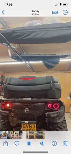Customer photo review of LED Rear lights for Can Am G2 Rear Light