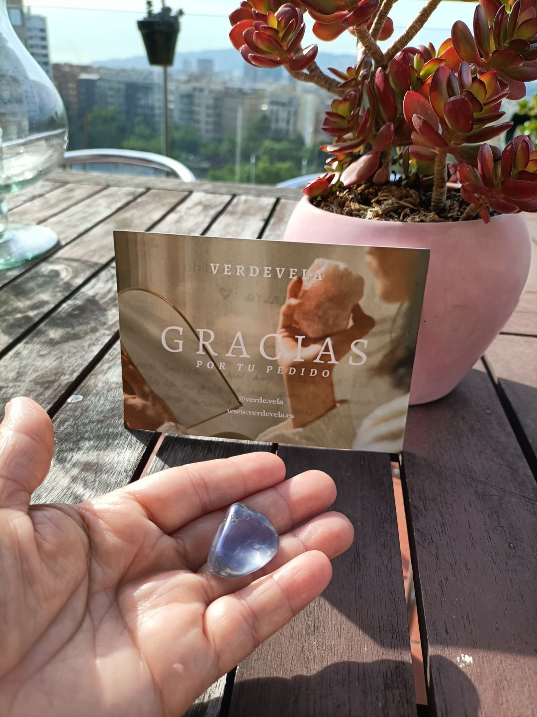 Customer photo review of Aqua Aura Agua Rodado | Espiritualidad - Meditación