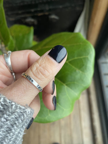 Customer photo review of Anillo Hoponopono