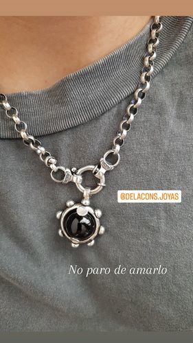 Customer photo review of Cadena Rolo Mediana 45 cm
