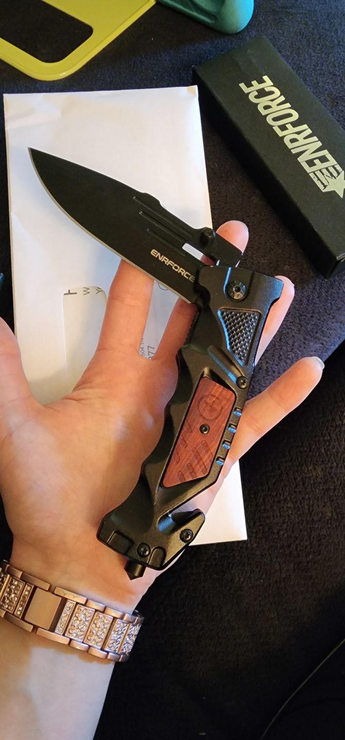 Customer photo review of Tactical Folding Knife