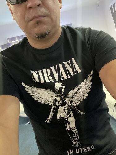 Customer photo review of Playera Nirvana: In Utero