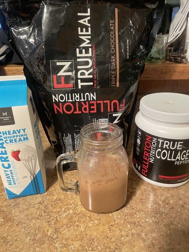 Customer photo review of True Meal Low Carb Meal Replacement