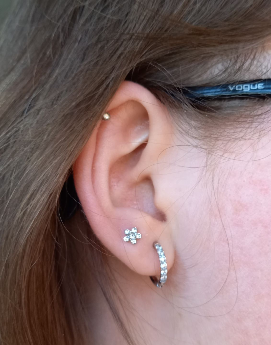 Customer photo review of Les boucles Mélissa