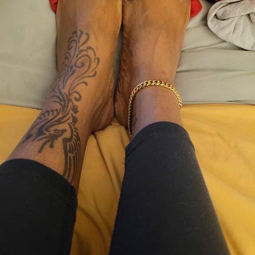 Customer photo review of ESSENTIAL CUBAN ANKLET