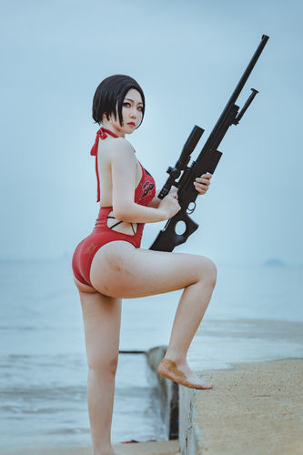 Customer photo review of Resident Evil Cosplay Anime Bikini