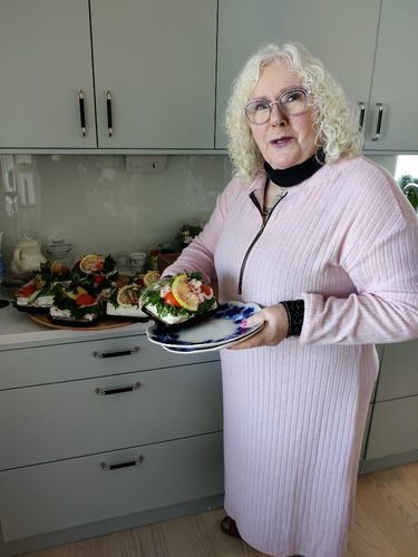 Customer photo review of Solid Color Zipper Neck Dress