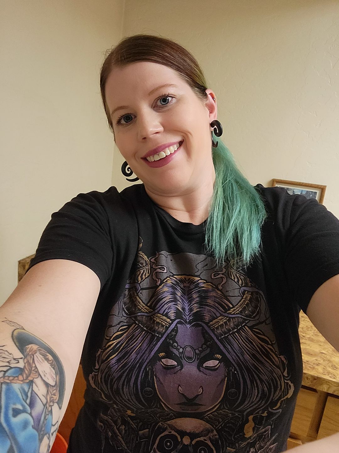 Customer photo review of Dark Princess Tee