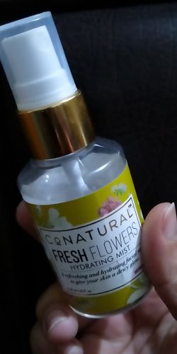 Customer photo review of Fresh Flowers Hydrating Mist